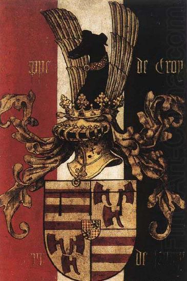 WEYDEN, Rogier van der Portrait Diptych of Philippe de Croy